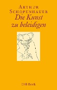 Cover-Bild zum Titel 'Die Kunst zu beleidigen' von 'Arthur Schopenhauer'