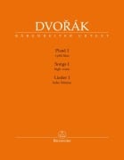 Cover-Bild zum Titel 'Lieder I für hohe Stimme' von 'Antonín Dvorák'