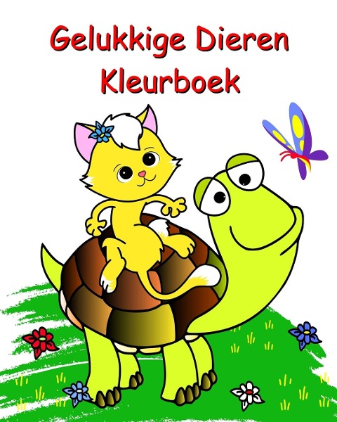 Gelukkige Dieren Kleurboek - Maryan Ben Kim