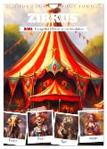 Zirkus. Manege frei! Willkommen im nostalgischen Wunderland (Wandkalender 2024 DIN A4 hoch), CALVENDO Monatskalender - Rose Hurley