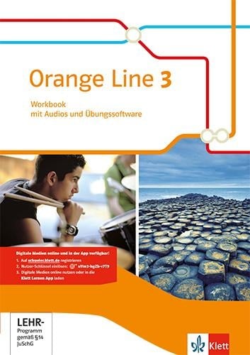Orange Line 3. Workbook mit Audios und Übungssoftware. Kl. 7. Ausgabe 2014 - 