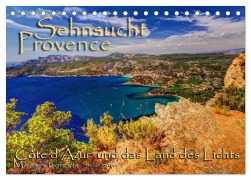 Sehnsucht Provence - Land des Lichts (Tischkalender 2025 DIN A5 quer), CALVENDO Monatskalender - Stefan Sattler