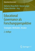 Cover-Bild zum Titel 'Educational Governance als Forschungsperspektive' von ''