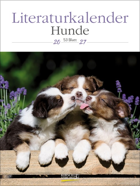 Literaturkalender Hunde 2027 - 