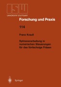 Cover-Bild zum Titel 'Splineverarbeitung in numerischen Steuerungen für das fünfachsige Fräsen' von 'Franz Krauß'