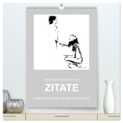 Cover-Bild zum Titel 'EROTISCHE BODYPAINTING ZITATE - HOMMAGE AN KLIMT, SCHIELE UND PICASSO (hochwertiger Premium Wandkalender 2026 DIN A2 hoch), Kunstdruck in Hochglanz' von 'Fru. Ch Fru. Ch'