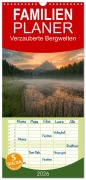 Cover-Bild zum Titel 'Familienplaner 2026 - Verzauberte Bergwelten mit 5 Spalten (Wandkalender, 21 x 45 cm) CALVENDO' von 'Stefan Schröder Photography'