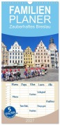 Cover-Bild zum Titel 'Familienplaner 2027 - Zauberhaftes Breslau mit 5 Spalten (Wandkalender, 21 x 45 cm) CALVENDO' von 'Gisela Kruse'