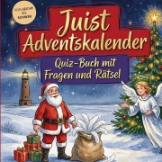 Cover-Bild zum Titel 'Juist-Adventskalender: Quiz-Buch mit Fragen und Rätsel' von 'Schlauvento Interactive'