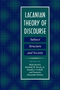 Cover-Bild zum Titel 'Lacanian Theory of Discourse' von 'Mark Bracher'
