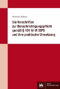 Cover-Bild zum Titel 'Die Vorschriften zur Benachrichtigungspflicht gemäß § 101 IV-VI StPO und ihre praktische Umsetzung' von 'Alexandra Kahmen'