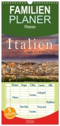 Familienplaner 2026 - Italien von der Toskana nach Sizilien mit 5 Spalten (Wandkalender, 21 x 45 cm) CALVENDO - Jens Benninghofen