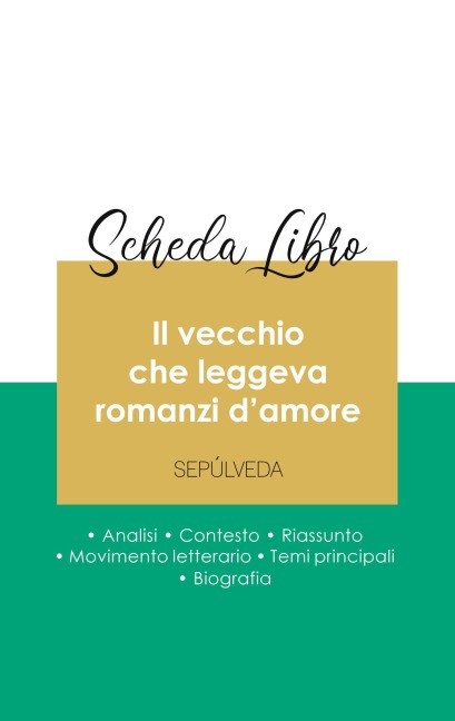 Scheda libro Il vecchio che leggeva romanzi d'amore di Luis Sepúlveda (analisi letteraria di riferimento e riassunto completo) - Luis Sepúlveda