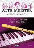 Cover-Bild zum Titel 'Alte Meister für Sopran-/Altblockflöte und Klavier/Orgel' von 'Franz Kanefzky'