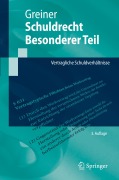 Cover-Bild zum Titel 'Schuldrecht Besonderer Teil' von 'Stefan Greiner'