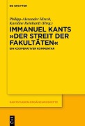 Cover-Bild zum Titel 'Immanuel Kants 'Der Streit der Fakultäten'' von ''