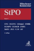 Cover-Bild zum Titel 'Münchener Kommentar zur Strafprozessordnung Bd. 4: GVG, EGGVG, EMRK, EGStPO, EGStGB, ZSHG, StrEG, JGG, G10, AO, BZRG, DolmetscherG, VerSanG' von ''