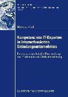 Kompetenz von IT-Experten in internetbasierten Gründungsunternehmen - Matthias Häsel