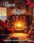 Buon Natale Libro da Colorare per Adulti - Regina Peay