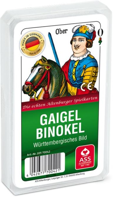Gaigel/Binokel, württembergisches Bild - 