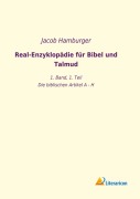 Cover-Bild zum Titel 'Real-Enzyklopädie für Bibel und Talmud' von 'Jacob Hamburger'