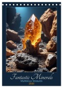 Cover-Bild zum Titel 'Fantastic Minerals - Mysterious Treasures (Desk Calendar 2026 DIN A5 portrait), CALVENDO 12 Month DeskCalendar' von 'Sebastian Luedke'