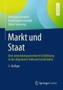 Cover-Bild zum Titel 'Markt und Staat' von 'Hansjörg Drewello, Oliver Sievering, Frank Kupferschmidt'