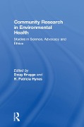Cover-Bild zum Titel 'Community Research in Environmental Health' von 'H. Patricia Hynes'