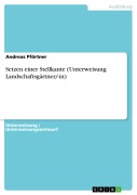 Cover-Bild zum Titel 'Setzen einer Stellkante (Unterweisung Landschaftsgärtner/-in)' von 'Andreas Pförtner'