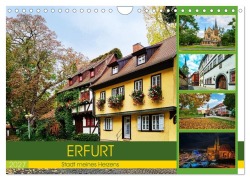 Cover-Bild zum Titel 'Erfurt - Stadt meines Herzens (Wandkalender 2027 DIN A4 quer), CALVENDO Monatskalender' von 'Sigrid Starick'