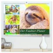 Der Faultier-Planer für mehr Ruhe und Gemütlichkeit! (hochwertiger Premium Wandkalender 2026 DIN A2 quer), Kunstdruck in Hochglanz - Rose Hurley