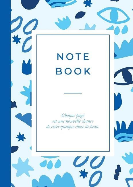 Carnet motifs Bleu - Hello Editions