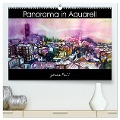 Panorama in Aquarell (hochwertiger Premium Wandkalender 2024 DIN A2 quer), Kunstdruck in Hochglanz - Johann Pickl