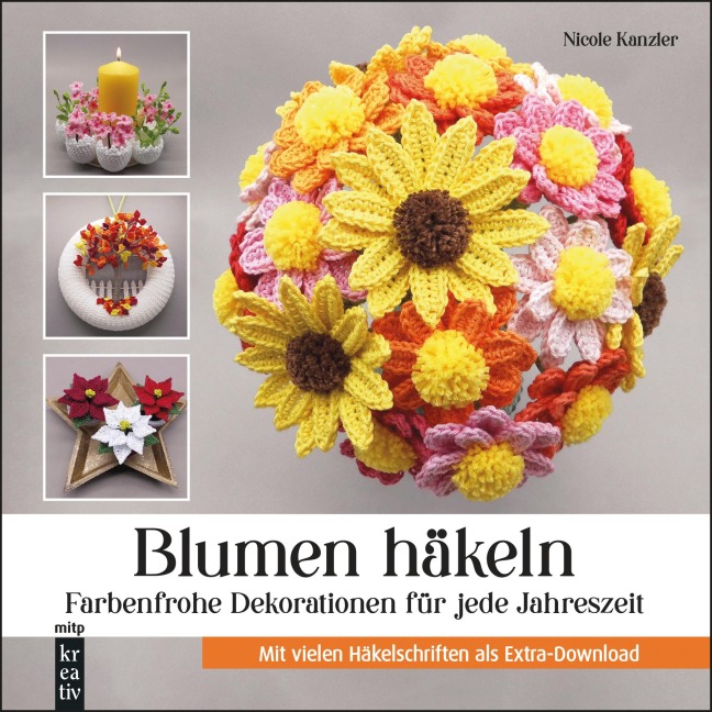 Blumen häkeln - Nicole Kanzler