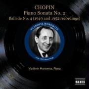 Klaviersonate 2/Ballade 4 - Vladimir Horowitz
