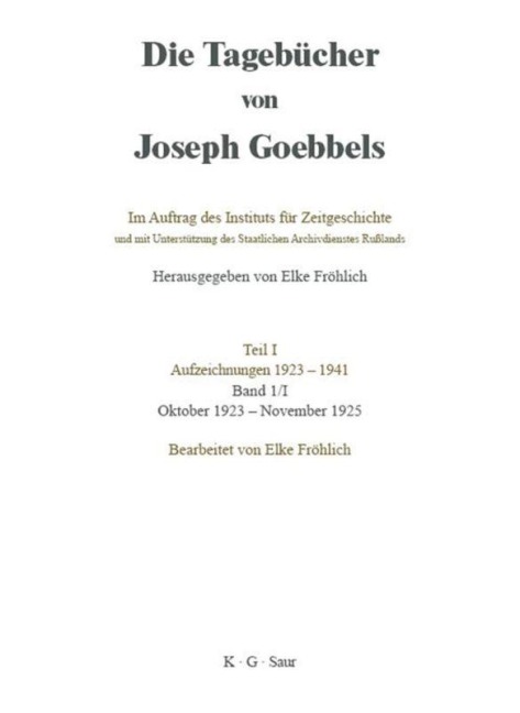 Oktober 1923 - November 1925 - 