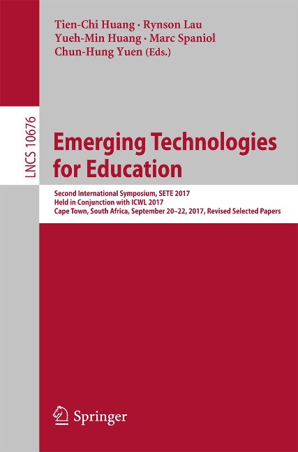 Emerging Technologies for Education - 