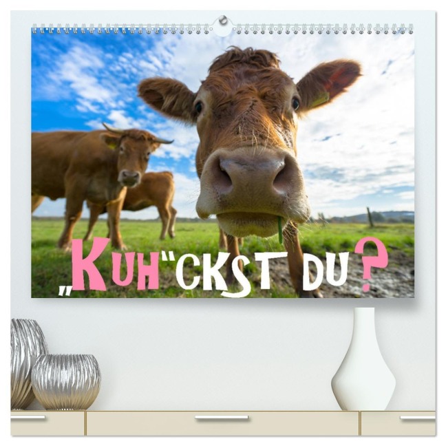 Kuhckst du? (hochwertiger Premium Wandkalender 2026 DIN A2 quer), Kunstdruck in Hochglanz - Gregor Herzog
