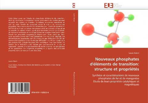 Nouveaux phosphates d''éléments de transition: structure et propriétés - Laure Adam