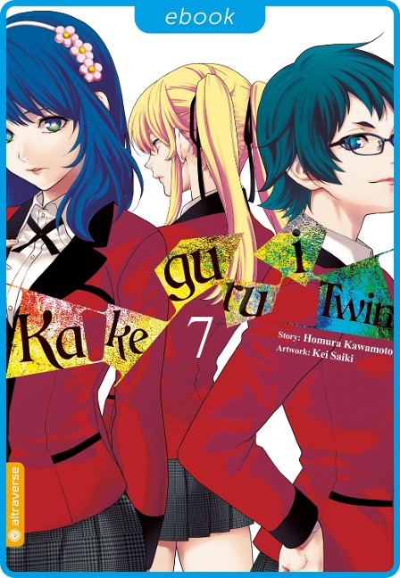 Kakegurui Twin 07 - Homura Kawamoto, Kei Saiki