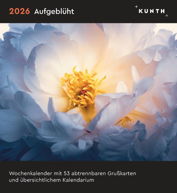 Aufgeblüht - KUNTH Postkartenkalender 2026 - 