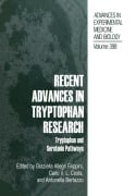 Cover-Bild zum Titel 'Recent Advances in Tryptophan Research' von ''