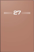 Cover-Bild zum Titel 'rido/idé 7015202017 Taschenkalender Mod. partner/Industrie I 2027 A7, Kunststoff, caramel' von ''