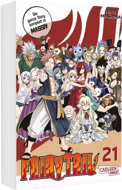 Fairy Tail Massiv 21 - Hiro Mashima