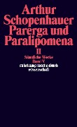 Cover-Bild zum Titel 'Parerga und Paralipomena II. Kleine philosophische Schriften' von 'Arthur Schopenhauer'