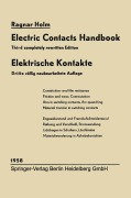 Cover-Bild zum Titel 'Elektrische Kontakte / Electric Contacts Handbook' von 'Ragnar Holm, Else Holm'