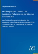 Cover-Bild zum Titel 'Verordnung (EU) Nr. 1169/2011 des Europäischen Parlaments und des Rates vom 25. Oktober 2011' von 'Europäische Kommission'
