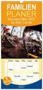 Cover-Bild zum Titel 'Familienplaner 2027 - Mountain Bike 2027 by Stef. Candé mit 5 Spalten (Wandkalender, 21 x 45 cm) CALVENDO' von 'Stef. Candé'