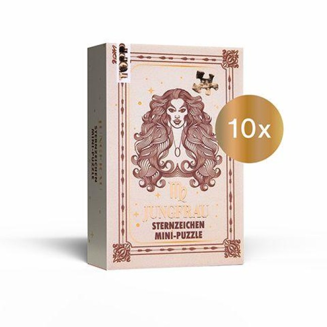 Nachfüllset: Sternzeichen Mini-Puzzle Jungfrau 10 St. - 