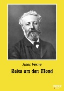 Cover-Bild zum Titel 'Reise um den Mond' von 'Jules Verne'